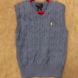 Polo by Ralph Lauren sweater vest. Boys size 5.